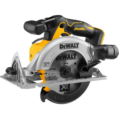 משור עגול נטען DEWALT DCS565 BL גוף בלבד