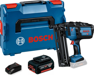 אקדח מסמרים נטען + סוללה 5AH דגם Bosch GNH 18V-64M
