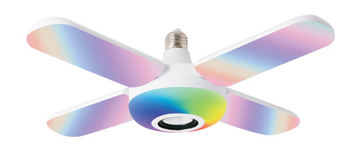 נורת לד RGB קוואטרו חכמה עם רמקול בלוטות' מובנה ושלט Eco Euro 40W E27 EC-FY40BT - טאגור סנטר Semicom