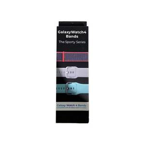סט 3 רצועות לשעוני Samsung Galaxy Watch 4 בגדלים 42/40 מ"מ