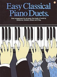 ספר תווים Easy Classical Piano Duets Hal leonard