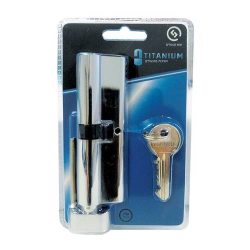 צילינדר כפתור לשון מרכזי - TITANIUM