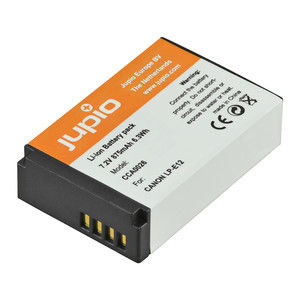 סוללת ליתיום JUPIO LP-E12 למצלמות CANON