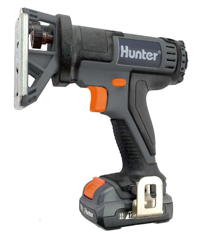 משור אנכי נטען עם סוללה 12V 1.5Ah