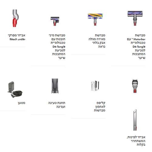 שואב אבק אלחוטי Dyson V12 Detect Slim Absolute SV46