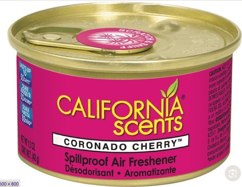 פחיות ריח לרכב קליפורניה california