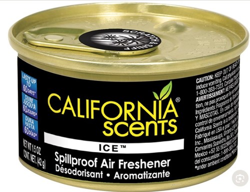 פחיות ריח לרכב קליפורניה california