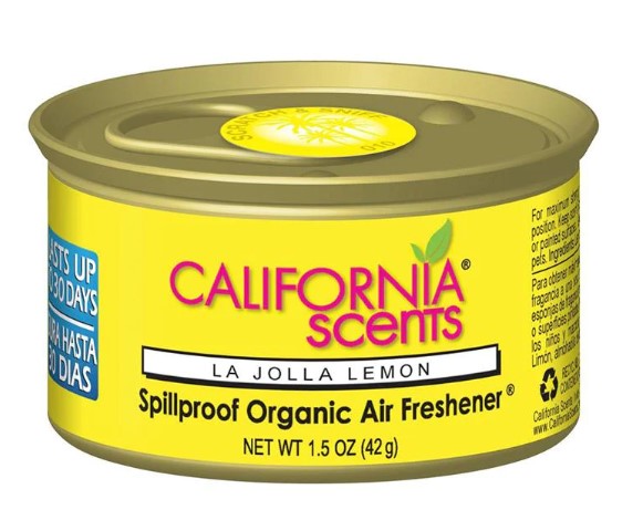 פחיות ריח לרכב קליפורניה california