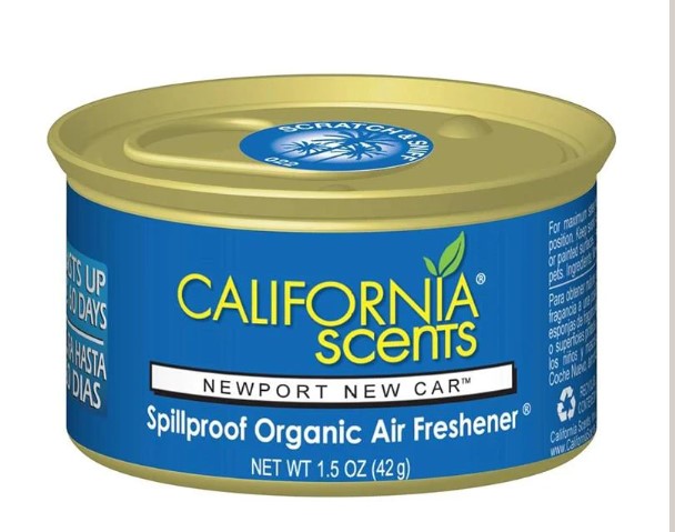 פחיות ריח לרכב קליפורניה california