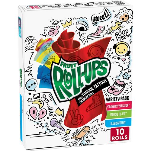 10 יח' רולאפס ממתק לדר בטעמים RollUps