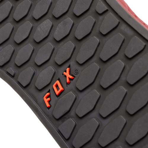 נעלי רכיבה פוקס פלאט אדום - FOX UNION FLAT SHOE V23