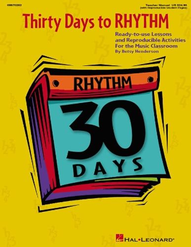 Thirty Days to Rhythm Teacher's Manual 