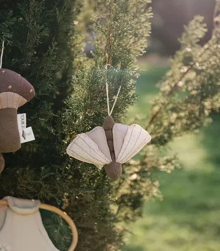 בובה מרשרשת לתלייה על עגלה / סלקל / מיטה - עש