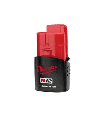 סוללה לתיום מקורית 2AH 12V MILWAUKEE מילווקי M12B2