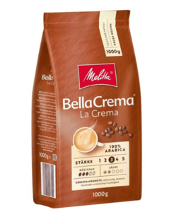 פולי קפה מותג מליטה קרם לה קרם 1 ק"ג Melitta Bella Crema la crema Coffee Beans
