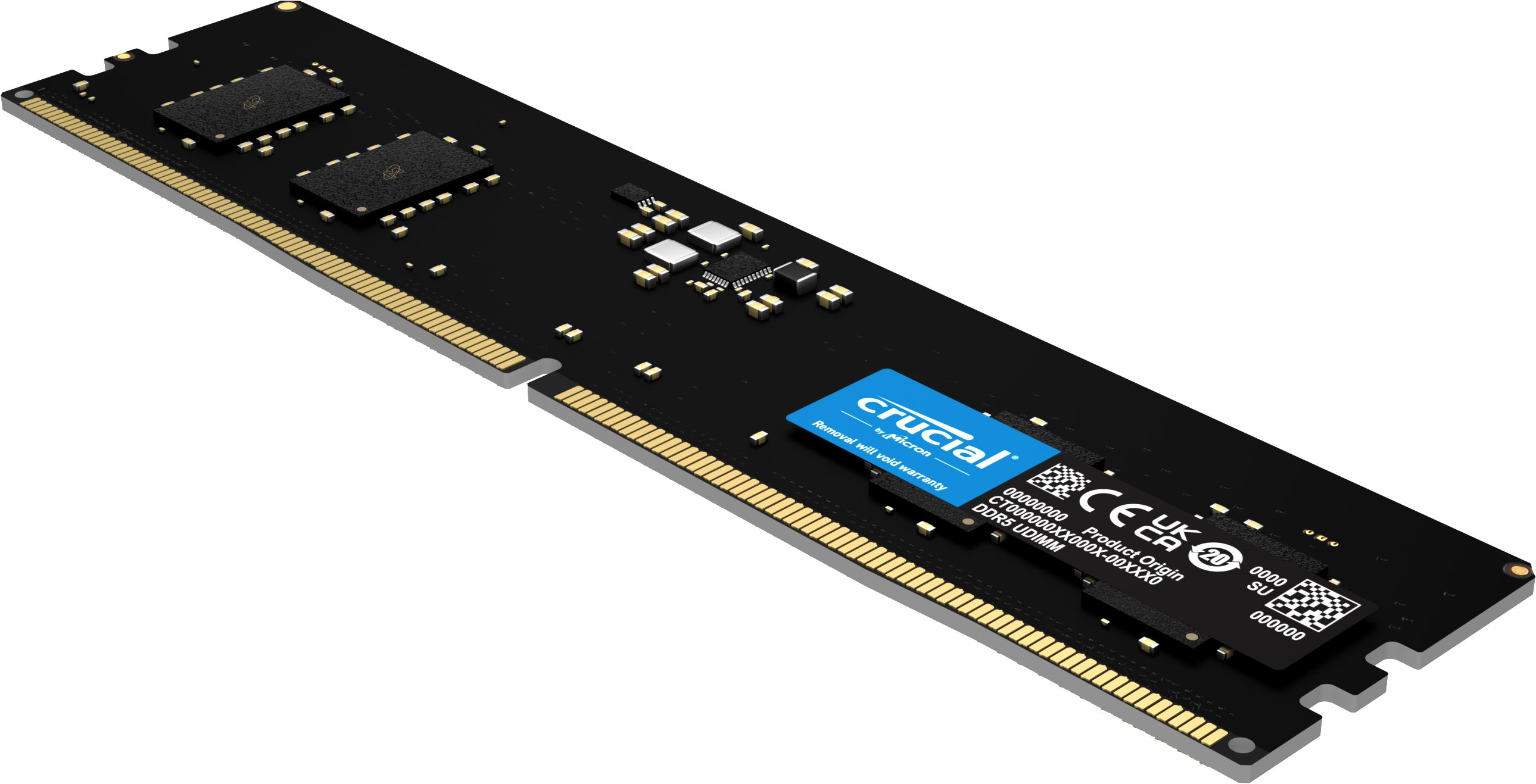 זיכרון למחשב נייח Crucial DIMM 16GB DDR5 5600Mhz CL46 (16Gbit)