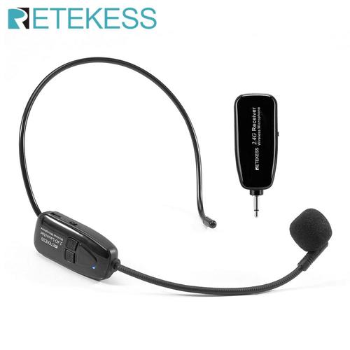 מיקרופון ומדונה אלחוטי Retekess TT123 2.4G 