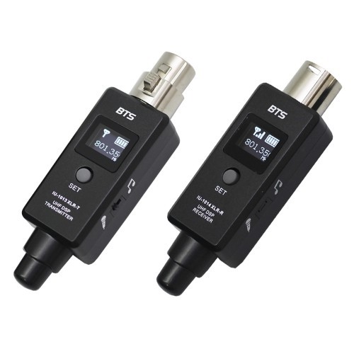 סט משדר/מקלט UHF BTS IU-1013-XLR