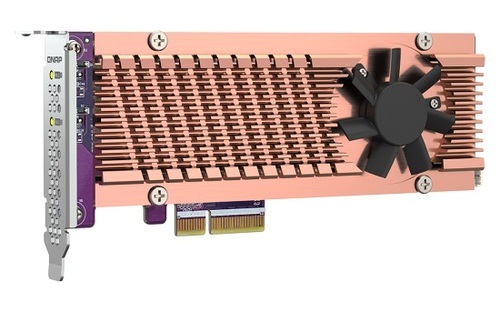 QNAP QM2-2P-344A Dual M.2 PCIe SSD expansion card
