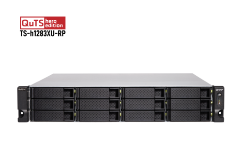 שרת QNAP ZFS HERO h1283XU-RP-E2336-32G
