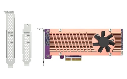 QNAP QM2-2P-344A Dual M.2 PCIe SSD expansion card
