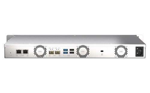 QNAP TS-435XeU-4G, 4 Bay NAS, Marvell 2*SFP, NVME Slots