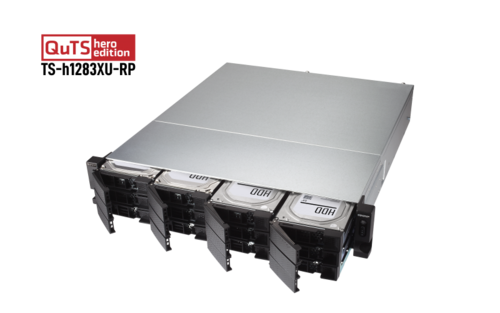 שרת QNAP ZFS HERO h1283XU-RP-E2336-32G