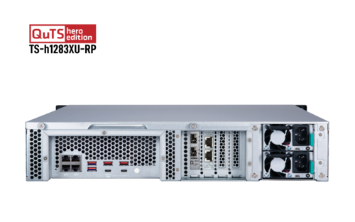 שרת QNAP ZFS HERO h1283XU-RP-E2336-32G