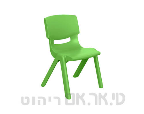 כסא פלסטיק יצוק ירוק