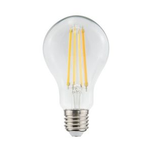 פחם לד קלאסי A70 LED 12W E27, אור חם 1800 לומן Nisko 
