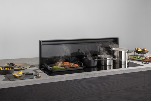 כיריים אינדוקציה 5 מוקדים משולב קולט 120 ס