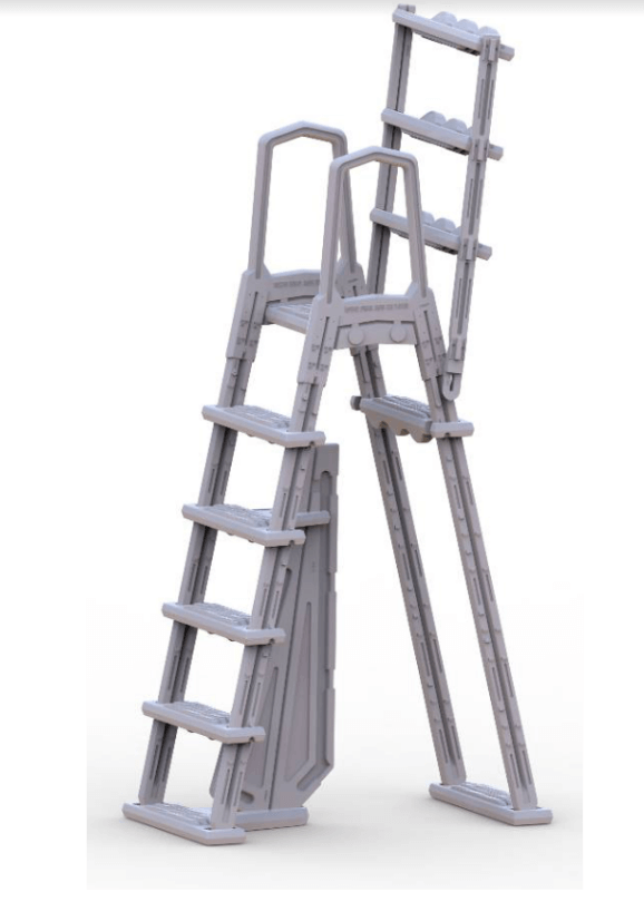סולם מפלסטיק לבריכה עילית שני כיוונים 71550000