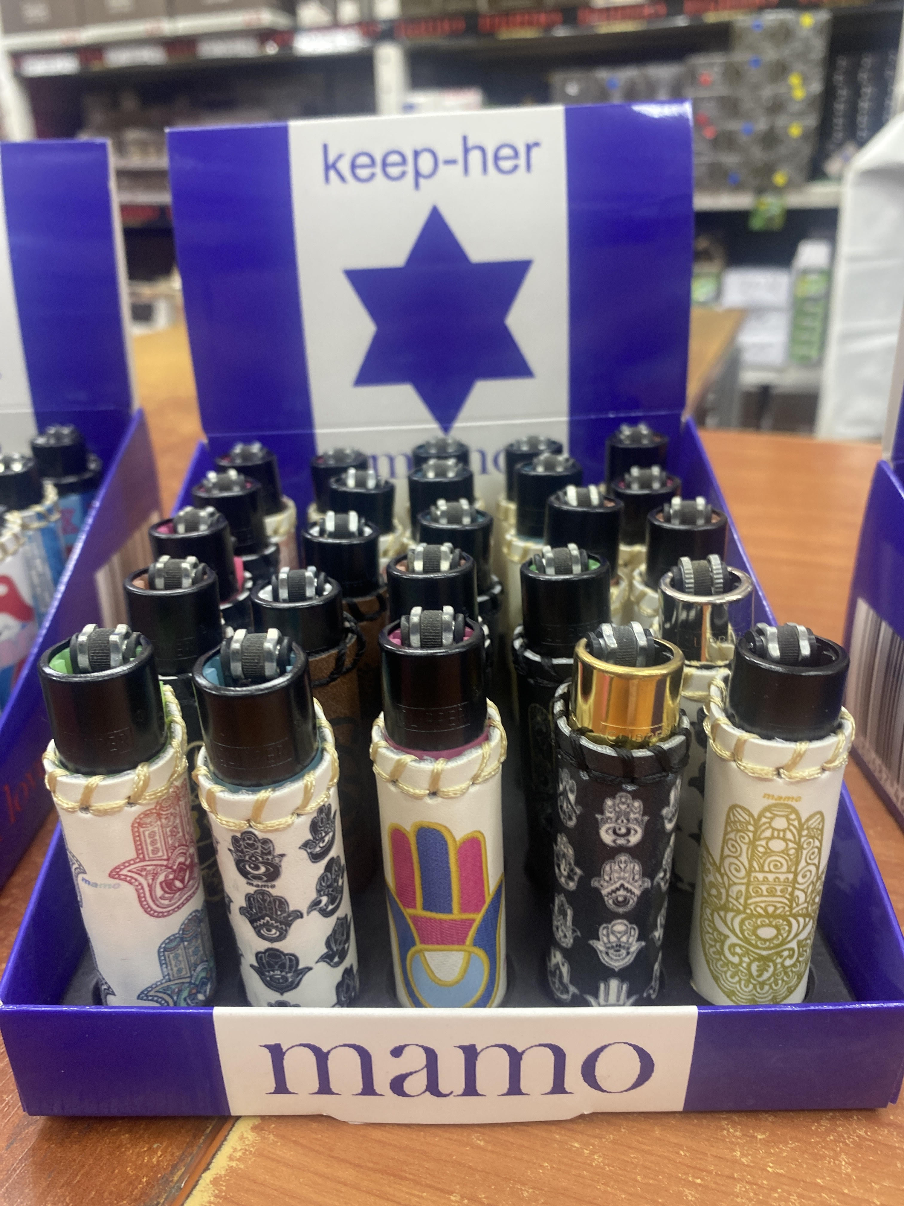 כיסויי עור חמסה  למצית קליפר