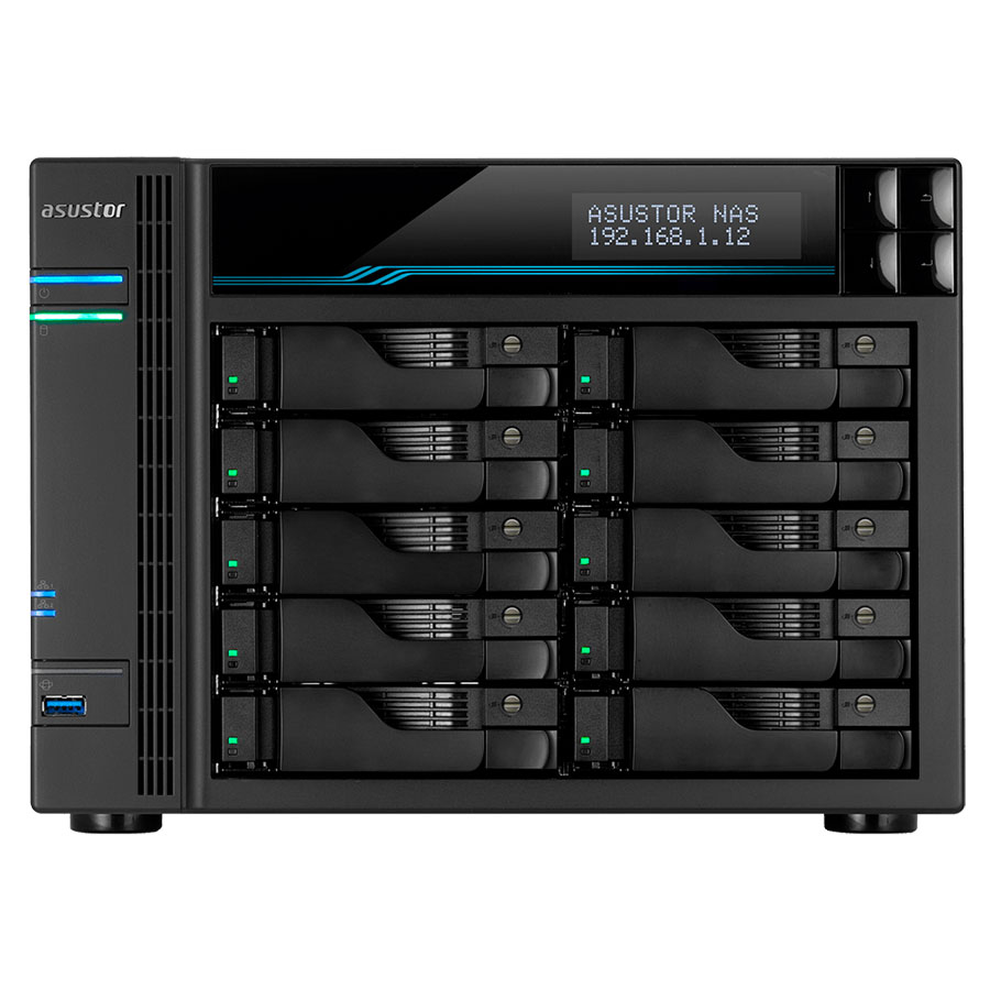 שרת אחסון ASUSTOR 10Bay NAS