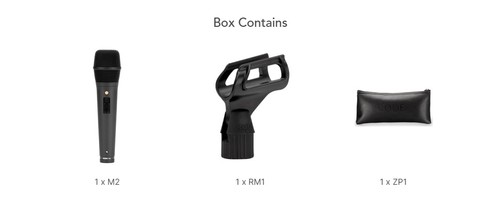 זוית נוספת M2 RODE Live Performance Condenser Microphone