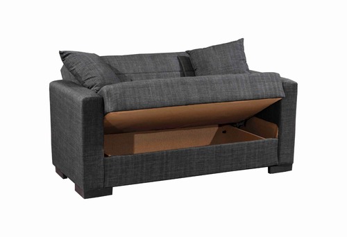 ספה דו מושבית עם ארגז מצעים דגם רקפת