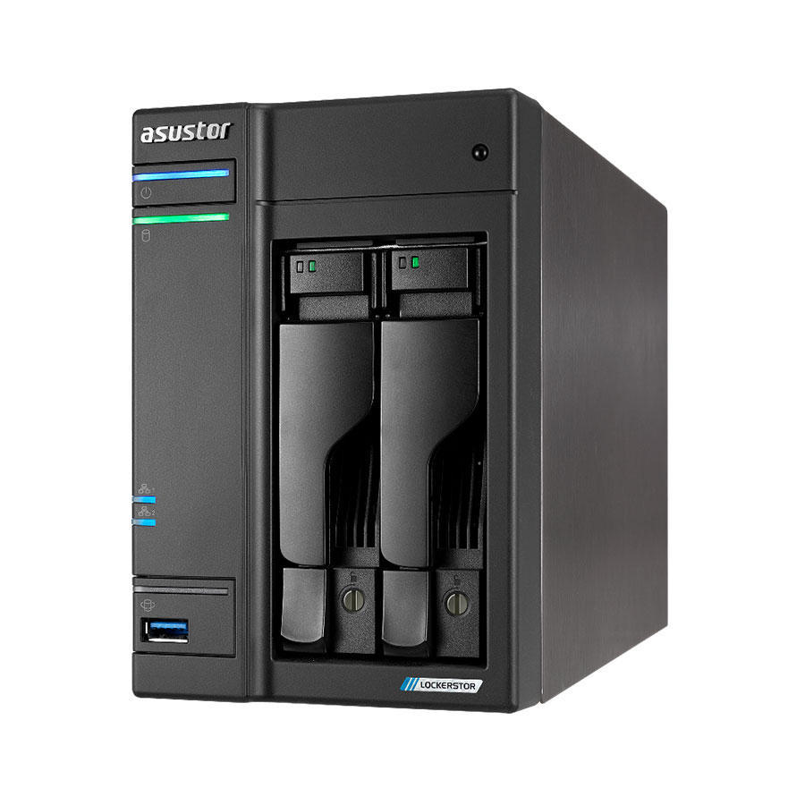 שרת אחסון Asustor AS6702T 2 Bay NAS