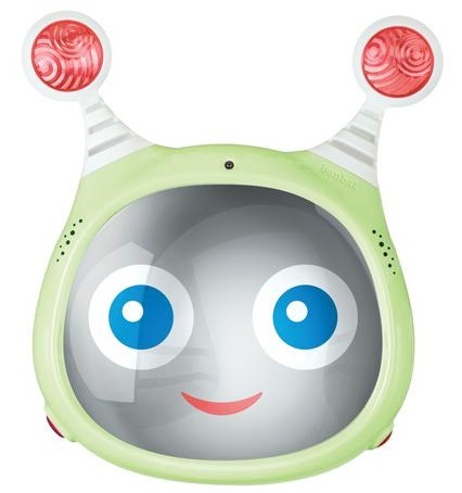 מראה לרכב לתינוק אקטיבית Oly עם מנגינות ושלט רחוק - ירוק