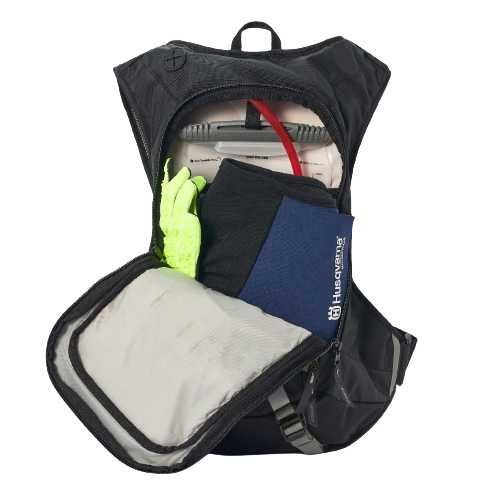 תיק רכיבה שחור / אפור - USWE MOTO HYDRO 12L HYDRATION PACK BLACK 