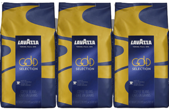 3 ק”ג פולי קפה לוואצה גולד סלקשן Lavazza Gold Selection