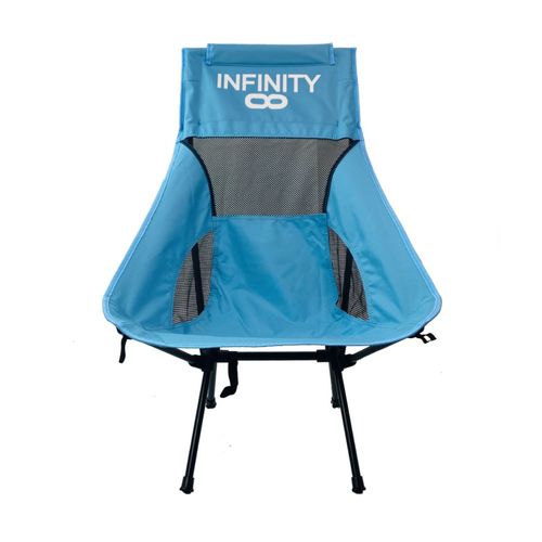 כיסא קמפינג קומפקטי גבוה BETA HIGH CHAIR מבית אינפינטי INFINITY