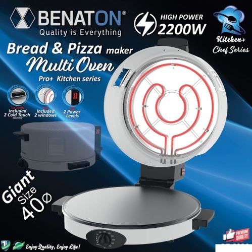 אופה לחם ופיצות Benaton BT6040 - לבן 