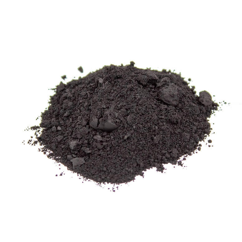 אבקת צבע שחור מופק מברזל (Iron Oxide) 100ג"ר 