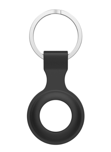 כיסוי סיליקון לאייר טאג CASE FOR AIR TAG בצבע שחור מחזיק מפתחות