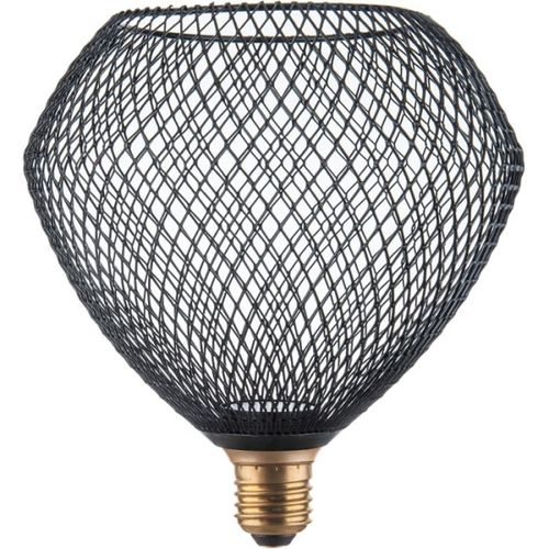 נורת לד 3.5W רשת יהלום שחור 3000K יורולוקס 
