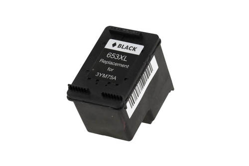 דיו שחור תואם פרימיום HP 653 3YM75AE כמות כפולה (הספק 720 דף)