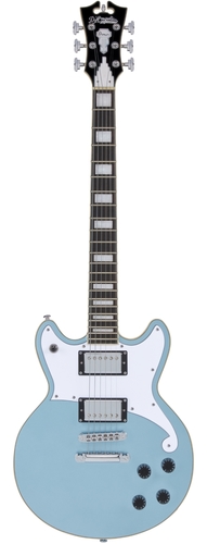 גיטרה חשמלית D'Angelico PREMIER BRIGHTON ICE BLUE METALLIC