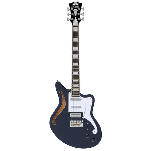 גיטרה חשמלית + נרתיק D'Angelico Premier BEDFORD SH NAVY BLUE
