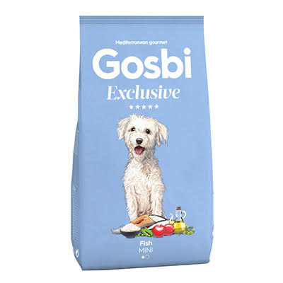 מזון לכלב גוסבי אקסלוסיב בוגר מיני דגים 7 ק"ג Gosbi