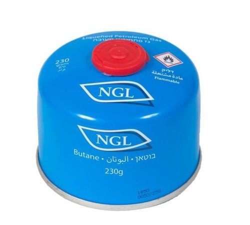 מיכל גז עם שסטום - NGL 300g